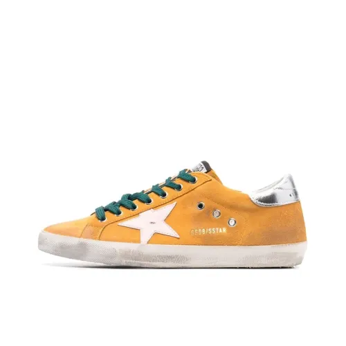 Golden Goose Super-Star Skateboard Shoes Men Low-Top Orange