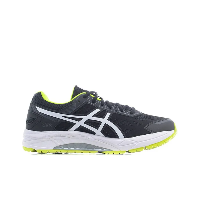 Asics Gel-fortitude 7 Wear-Resistant Low-Top Running Shoes Men's Black White 2E-Width-1
