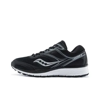 Saucony Cohesion 12 Lightweight And Breathable Low Top Running Shoes Men's Black Standard M