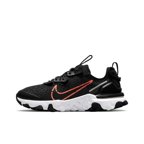 Nike React Vision Running Shoes Women's Low-Top Black/Orange