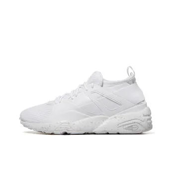 PUMA B.O.G Sock Cushioning Mid-Top Running Shoes Men's White