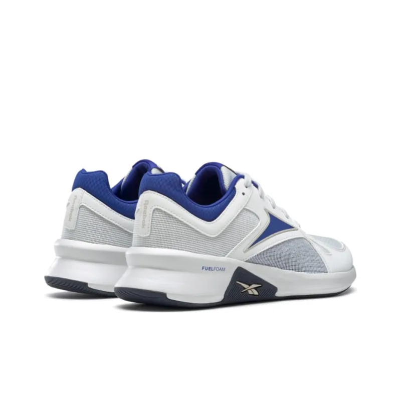 Reebok Advanced Trainer Running Shoes Men Low-Top White/Blue-4