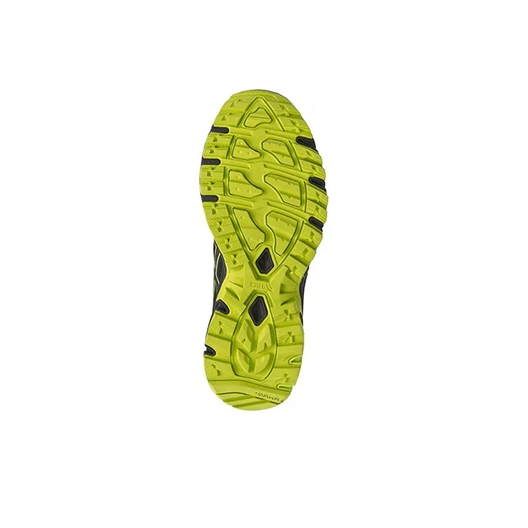 Asics Gel-Sonoma 2 Wear-Resistant Slip-Resistant Cushioning Low-Top Running Shoes Men's Black Yellow-4