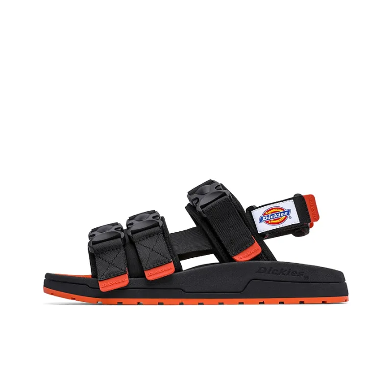 Dickies Hook and Loop, Minimalist Style Casual Versatile Beach Sandals Men's Black-0