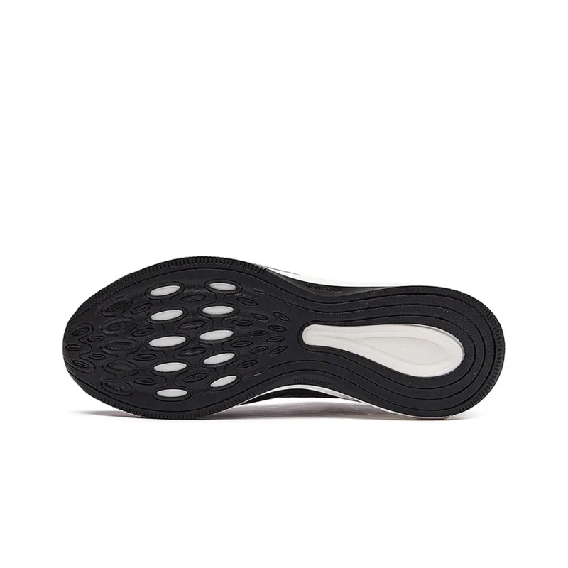 361° Night Charm 3.0 Cushioning Breathable Wear-Resistant Low-Top Running Shoes Men's Obsidian Black-3