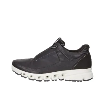 Ecco Multi Vent Cushioning, Slip Resistant, And Abrasion Resistant Low Top Casual Shoes Men's Black