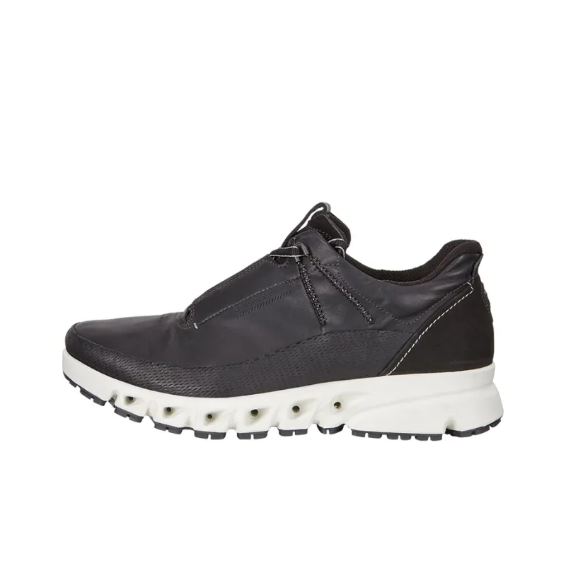 Ecco Multi Vent Cushioning, Slip Resistant, And Abrasion Resistant Low Top Casual Shoes Men's Black-0