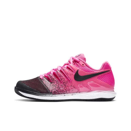 Nike Air Zoom Vapor X Tennis Shoes Women's Low-Top Black/Pink