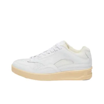 JIL SANDER Low Top Stylish Skateboarding Shoes Men's White