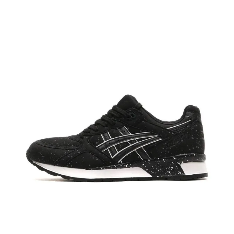 Asics Gel-Lyte Speed Wear-Resistant Low-Top Running Shoes Men's Black White-0