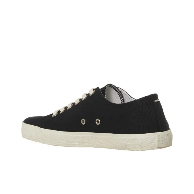 Maison Margiela Tabi Stylish Skateboarding Shoes Women's Black Beige White-4