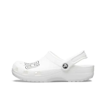 Crocs Classic Clog Logo 'White'