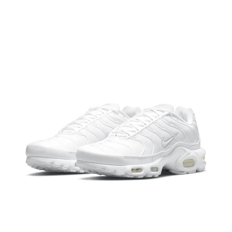 Nike Air Max Plus 'Triple White' Women's-1