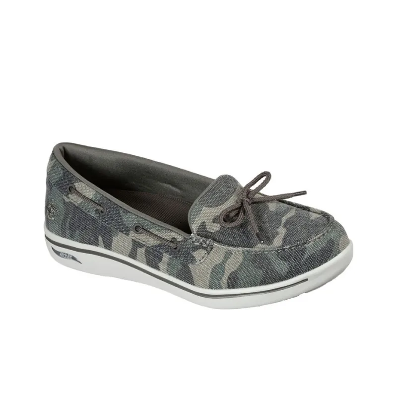Skechers ARCH FIT UPLIFT - Instinct Cushioning Anti-Slip And Wear-Resistant Low-Top Casual Shoes Women's Camouflage-2