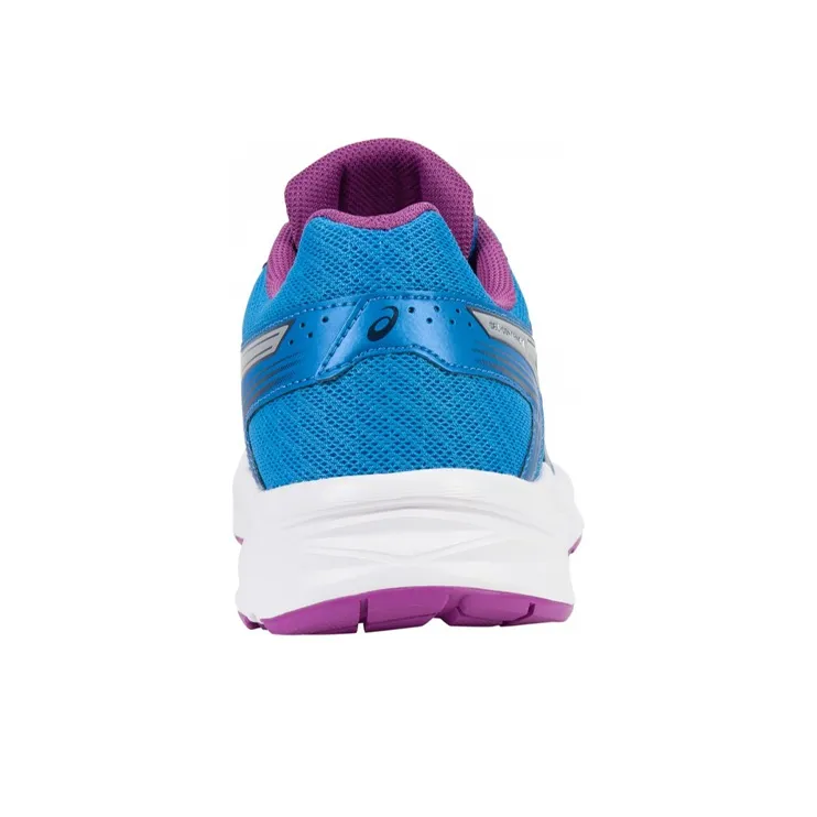 Asics Gel-Contend 4 Durable Breathable Low-Top Running Shoes Women's Blue Purple D-Width-3