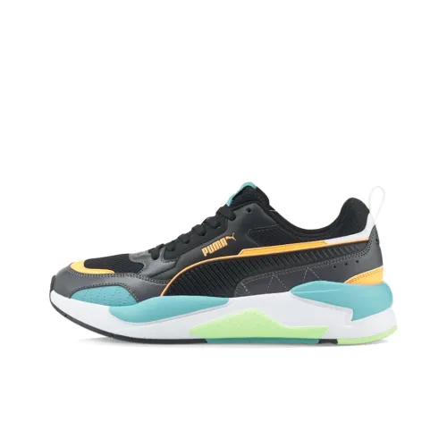 PUMA X-Ray 2 Casual Shoes Men Low-Top Black/Blue/Green/White