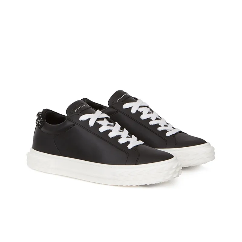 Giuseppe Zanotti/GZ Blabber Low Top Skateboard Shoes Women's Black-2