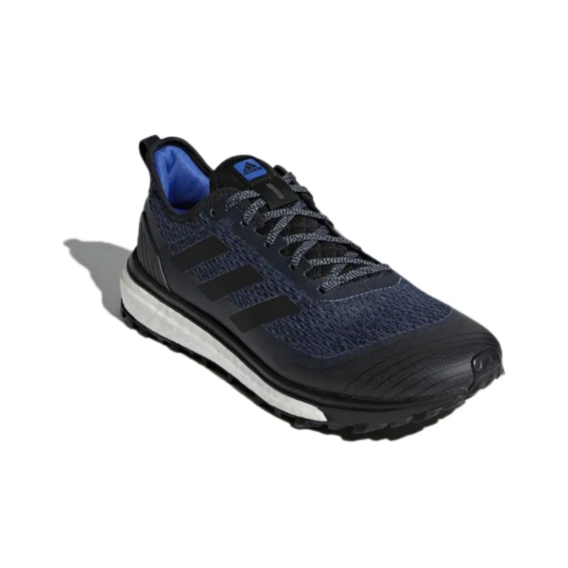 Adidas Response Trail Slip-Resistant Low-Top Running Shoes Men's Blue Black-2