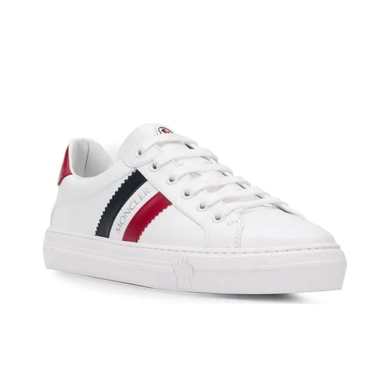 Moncler Low Top Stylish Skateboarding Shoes Women's White-2
