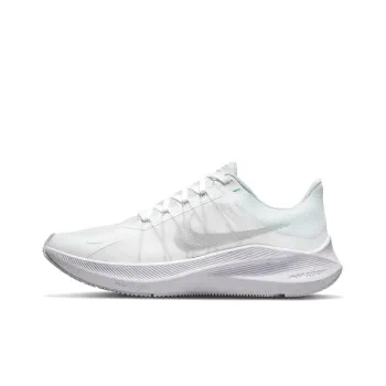 Nike Zoom Winflo 8 White Metallic Silver Women's