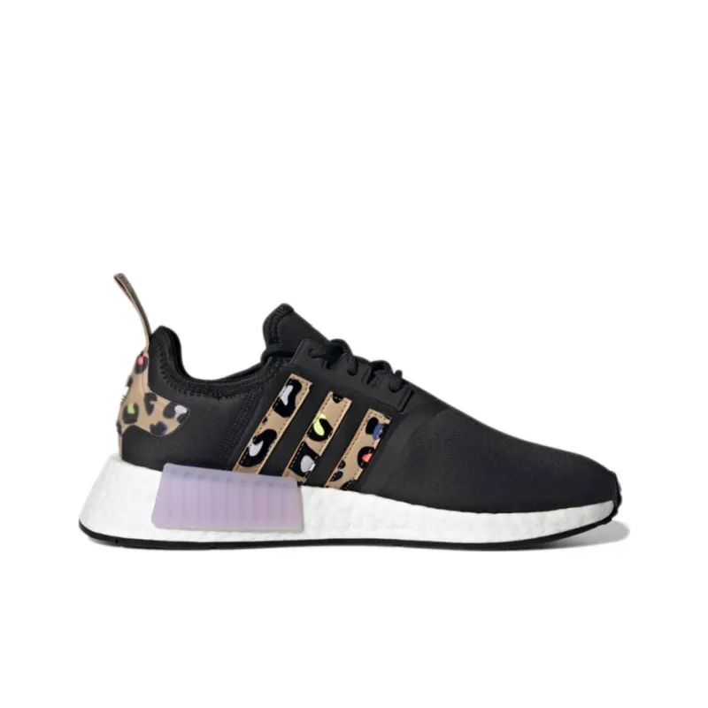 Adidas Nmd R1 Black Purple Leopard Women's-1