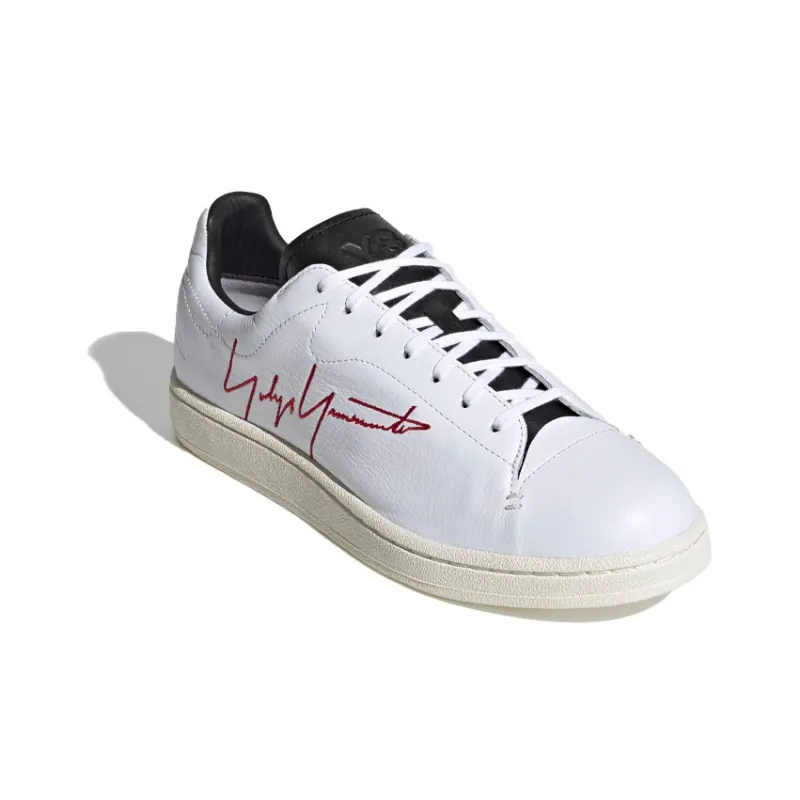 Adidas Y 3 Yohji Court White Red-2