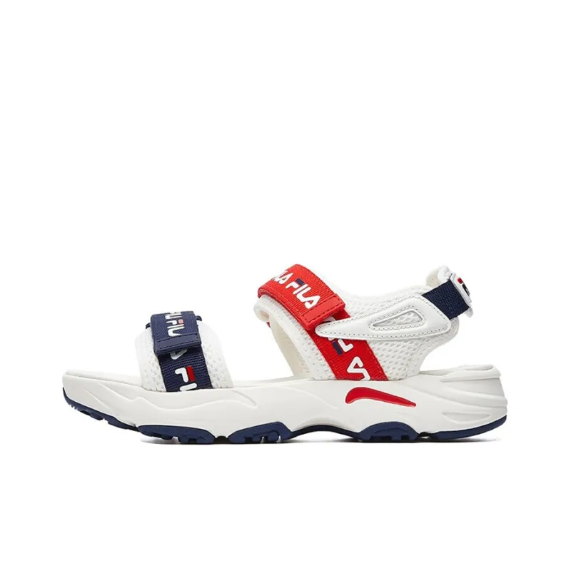 FILA Tracer Sports Sandals For White/Red Women's-0