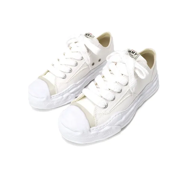 MIHARA YASUHIRO Hank OG Sole Canvas Low White-2