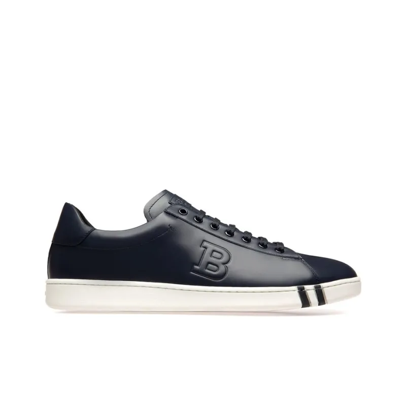BALLY Low-Top Stylish Skateboarding Shoes Men's Marine Blue-1