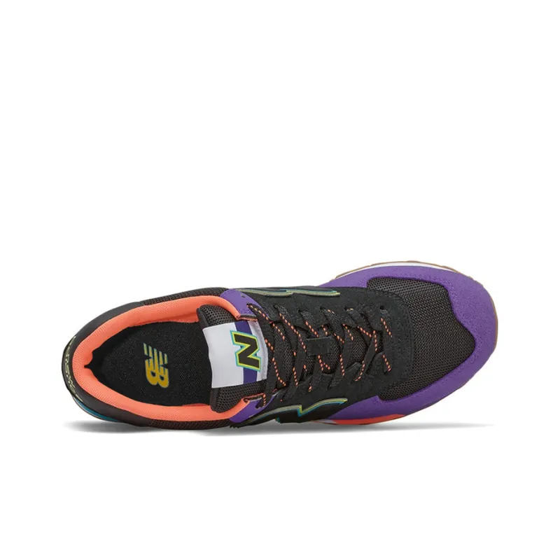New Balance 574 Black Purple Orange Blue-2