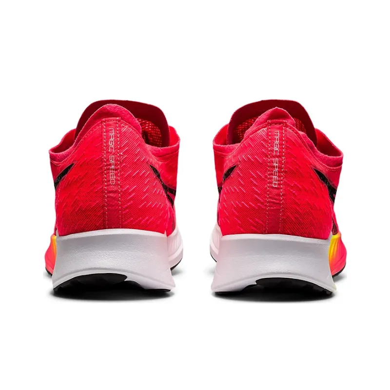 Asics Magic Speed Wide 'Red Yellow White'-4