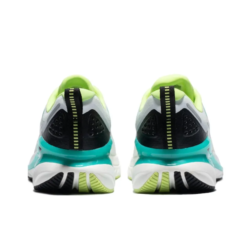 Saucony Phoenix Inferno 1 Cushioning Anti Slip And Wear Resistant Low Top Running Shoes Men's White Green-3