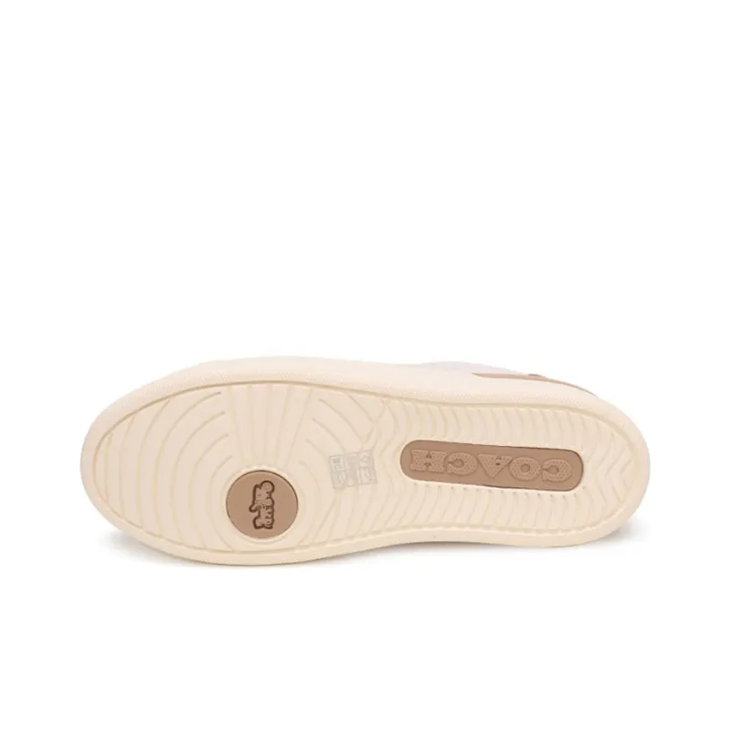 COACH CitySole Lowline Low Top Stylish Skateboarding Shoes Women's Pink White-5