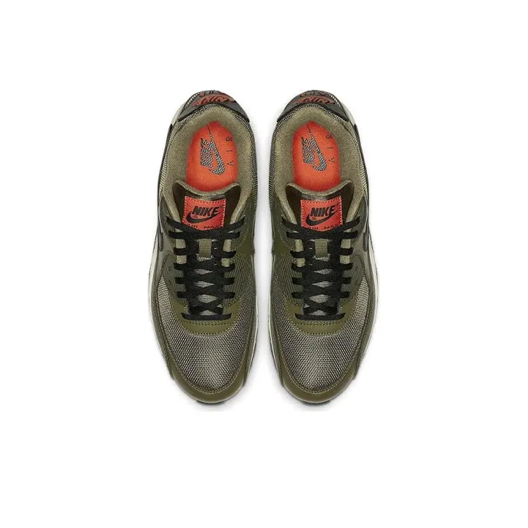 Nike Air Max 90 Medium Olive Black Team Orange-3