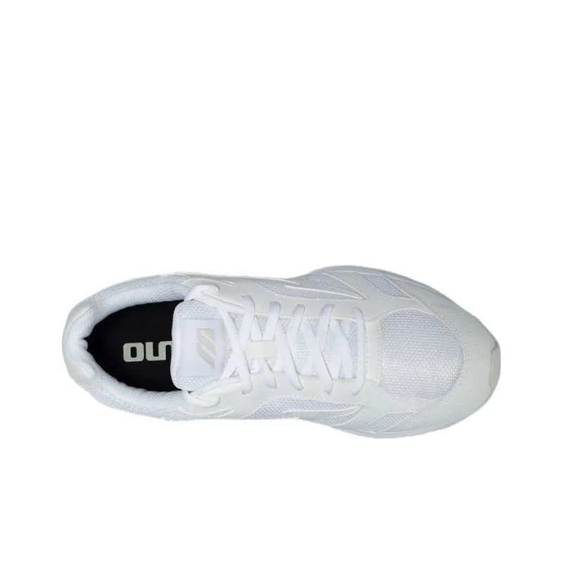 Mizuno Breathable Low-Top Running Shoes Unisex White Comfortable City-1