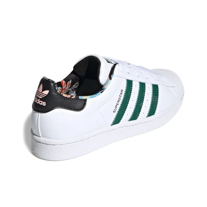 Adidas Originals Superstar 'Black White Green' Women's-3
