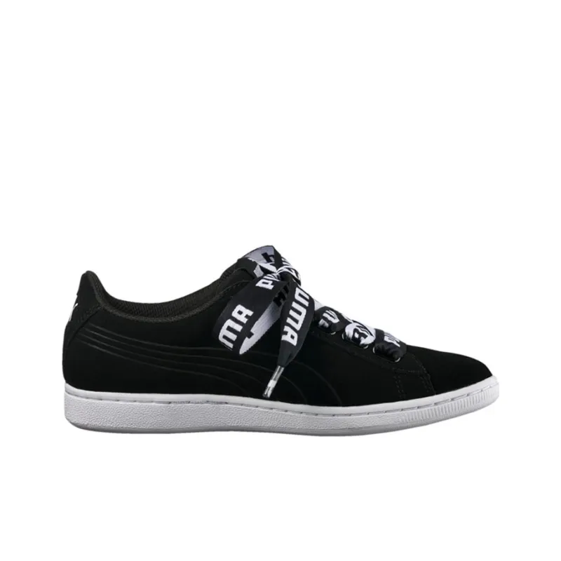PUMA Vikky Ribbon Bold Casual Shoes Black Women's-1
