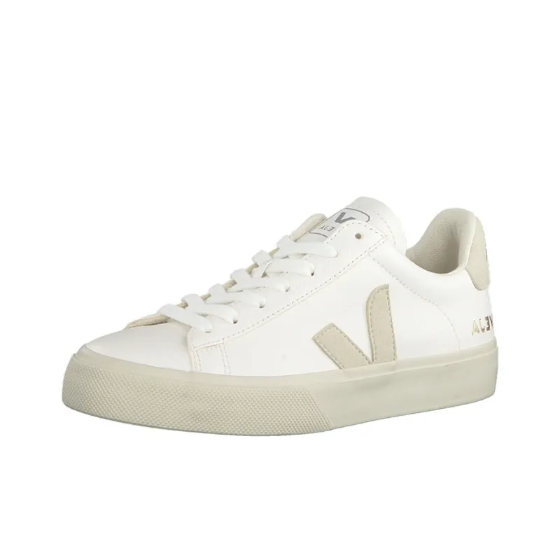 VEJA Campo Stylish Skateboarding Shoes Unisex White-1