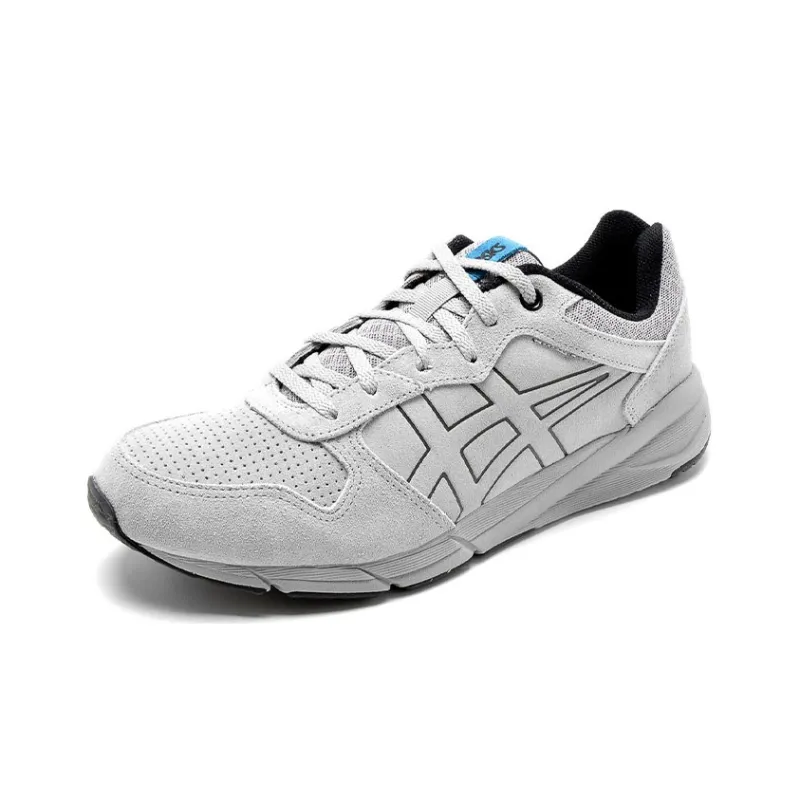 Asics Shaw Runner Running Shoes Men Low-Top Gray/Black-1