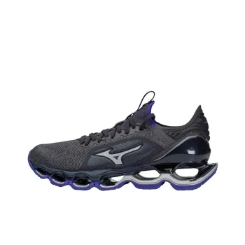 Mizuno Wave Prophecy X Running Shoes Men Low-Top Black/Purple