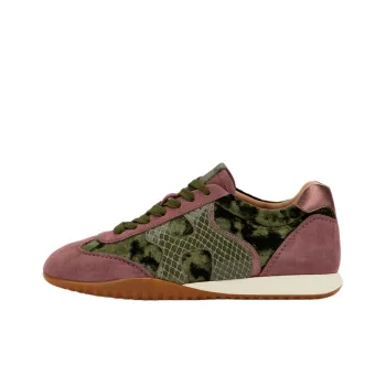 HOGAN Olympia Casual Shoes Women's Low-Top Violet