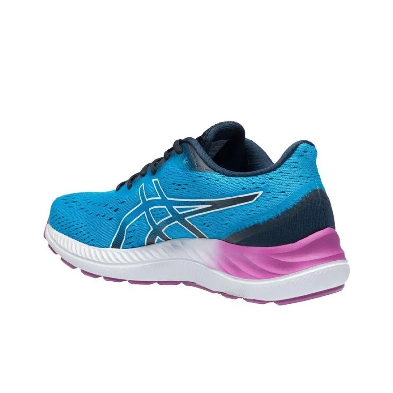 Asics Gel-Excite Wear-Resistant Slip-Resistant Cushioning Low-Top Running Shoes Women's Blue Pink-2