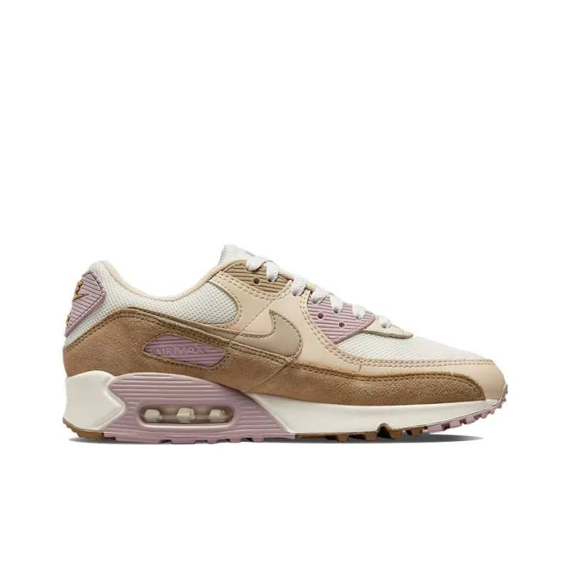 Nike Air Max 90 Sail Tan Pink Women's-1
