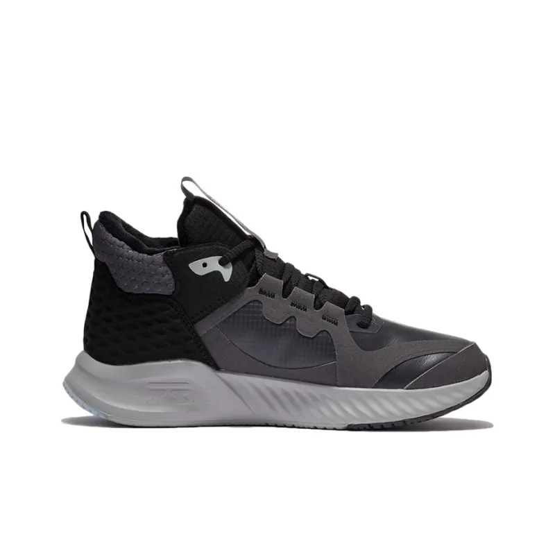 LiNing Soft Zero WNTR Zero WNTR Cushioning Rebound Mid Top Running Shoes Women's Black-1