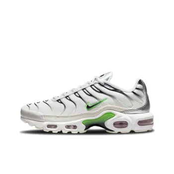 Nike Air Max Plus White Neon Metallic Silver Women's