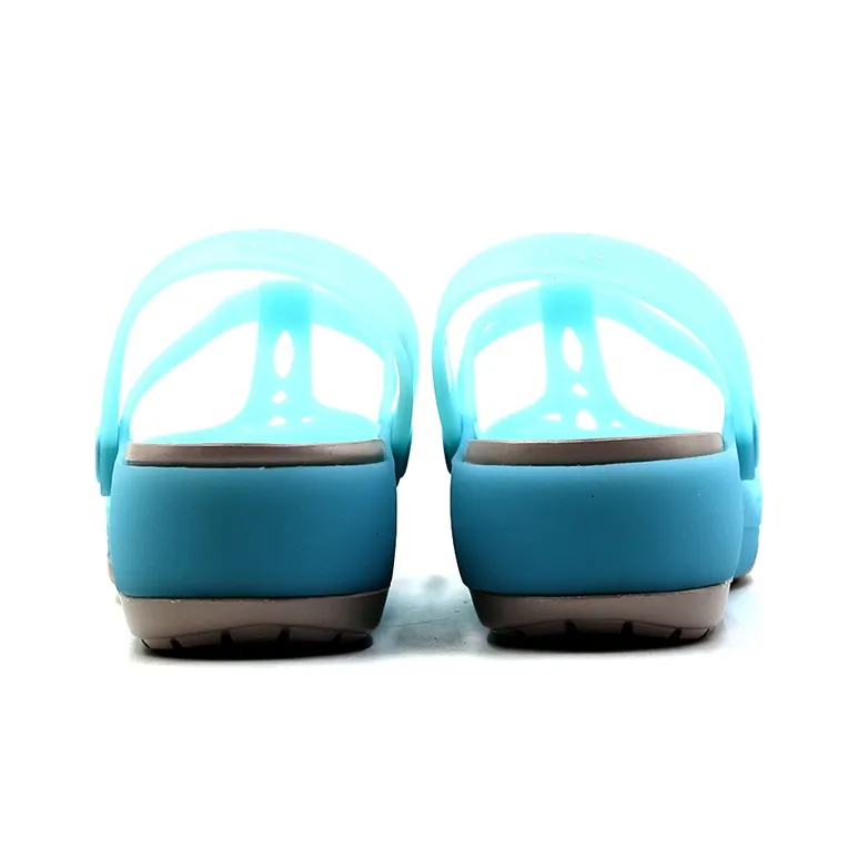 Crocs Ice Blue Sandals 'Blue Gold' Women's-2