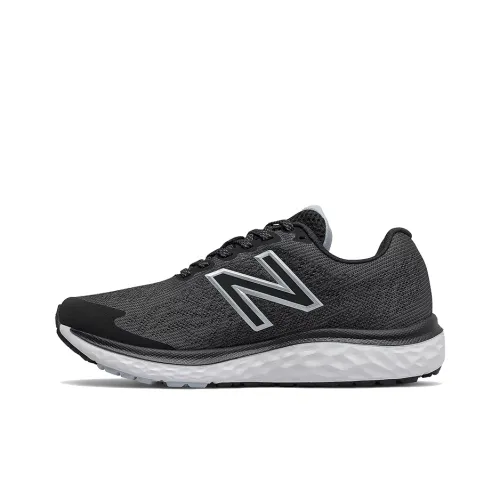 New Balance NB 680 Series Running Shoes Women's Low-Top Black/White