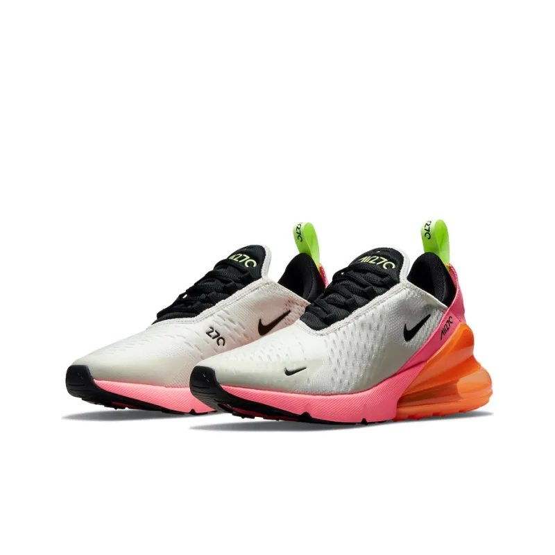 Nike Air Max 270 White Sunset Pulse Total Orange Women's-2