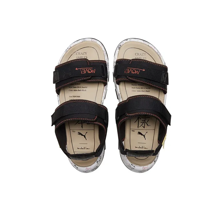 PUMA Michael Lau X RS Sandal 'Black White'-3