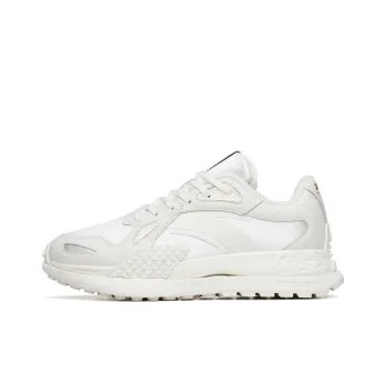 Anta Cushioning Anti Slip And Wear Resistant Low Top Running Shoes Women's Ivory White Trendy Casual Sleeping Dragon